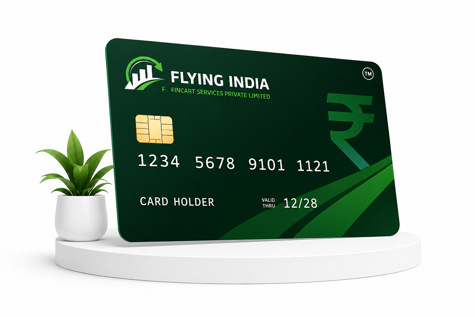 Flying India Fincart personal service card
